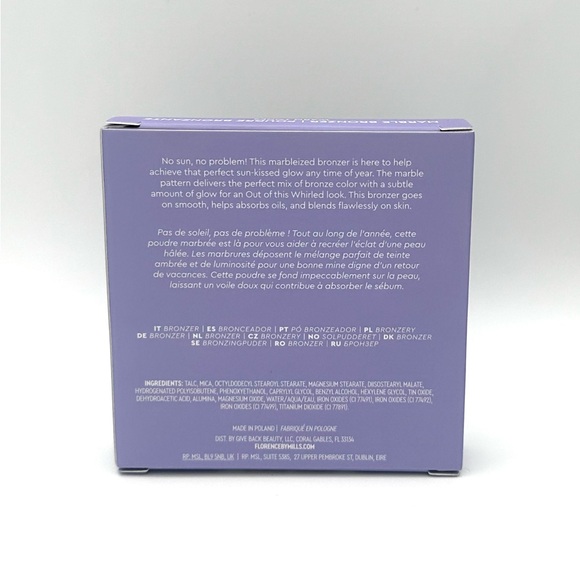 Florence by Mills Out of This Whirled Marble Bronzer Warm Tones, 9g NIB - Picture 2 of 3